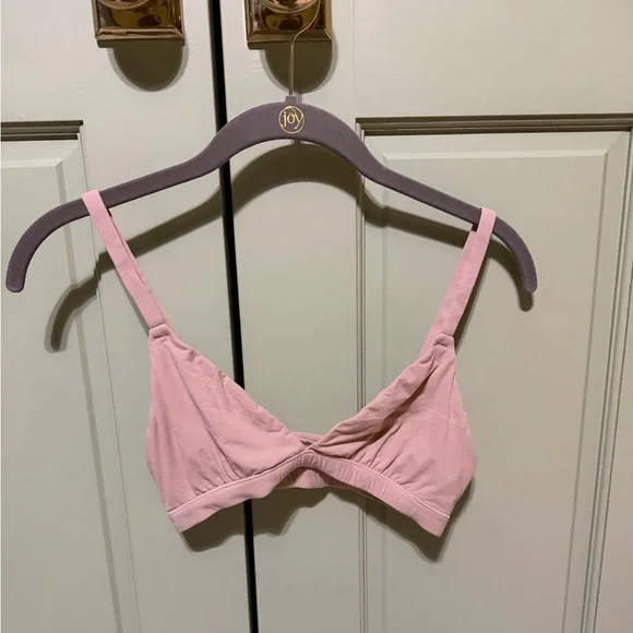 Skims Fits Everyone Triangle Bralette in Mica - Picture 4 of 6